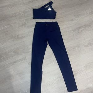 cute nylon spandex set top and legging are selling together Great quality